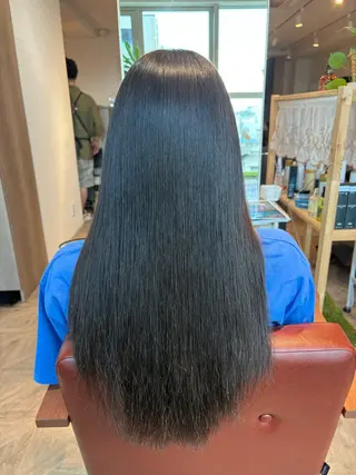 ロング パーマ 檜山 知可子のヘアスタイル