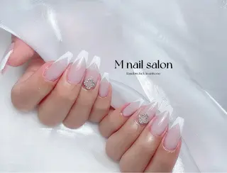 ネイル M🌷nail 長さだし専門店のネイルデザイン