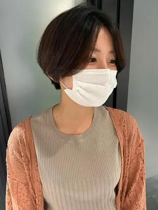 ショート カラー ヘアアレンジ stylist/蛯谷 珠里のヘアスタイル