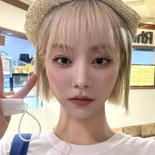 カラー 莉乃/縮毛矯正/髪質 改善/艶カラーのヘアスタイル