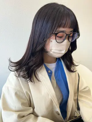 ミディアム カラー 🌼sunc HINAMI🌼のヘアスタイル