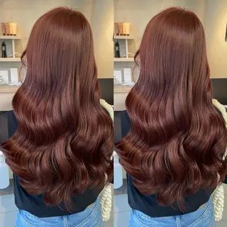 ロング カラー ブリーチなしカラー kana🐱のヘアスタイル