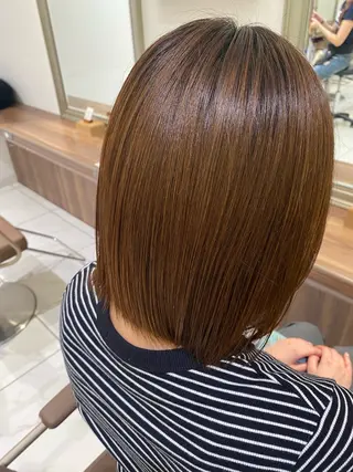 ミディアム Ash桜新町 きあらのヘアスタイル