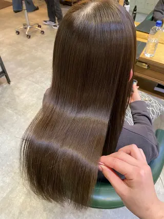 ロング カラー 【縮毛矯正特化】 kyokaのヘアスタイル