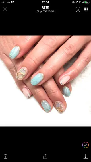 ネイル ユリシスネイル 担当近藤のネイルデザイン