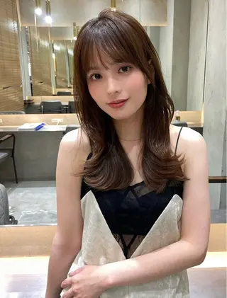 ロング 髪質改善サロン Aster 天神大名店 【アスター】所属・ヒナ/アイドル再現 ヘア/メンズヘア🦋のヘアスタイル