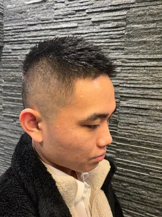 ショート メンズ 祐川 寛太のヘアスタイル