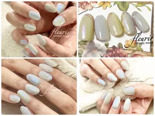 ネイル フルリール 【プライベートサロンのネイルデザイン