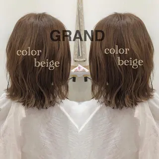 ミディアム aura所属・ashida yuukiのヘアスタイル