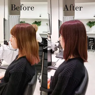 ミディアム カラー 💖パーソナル診断 特化YUYA💖のヘアスタイル