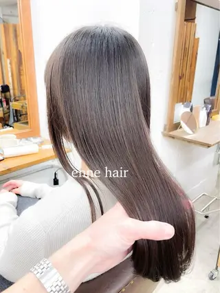 ロング enne hair&organic所属・🌟髪質改善メテオ カラーenne🫧のヘアスタイル