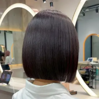 ミディアム ボブ/髪質改善 jionのヘアスタイル