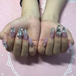 ミディアム ネイル 《LB》ラブリエ Nail&eyeのマツエク・マツパデザイン