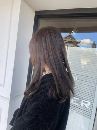 セミロング GLITTER赤塚店所属・GLITTER ハイ トーン🎀北野佑季のヘアスタイル