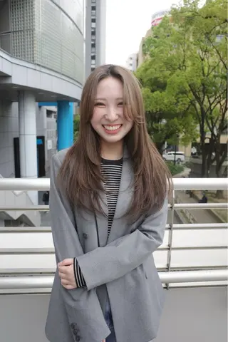 ロング sau.所属・kano🌈 ボブ/レイヤーのヘアスタイル