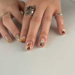 ネイル 《ニュアンスネイル》 risaのネイルデザイン