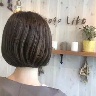 ショート カラー 透明感カラー/ 寺田千雅子のヘアスタイル