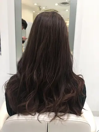 ロング 山崎 航のヘアスタイル