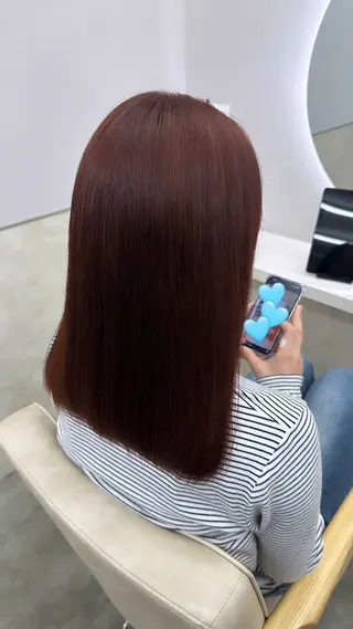 カラー sand🍓 あいるのヘアスタイル