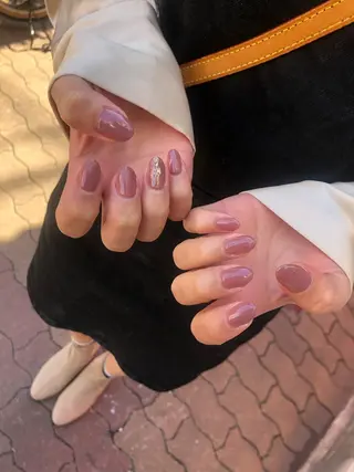 ロング カラー ヘアアレンジ キッズ ネイル マツエク・マツパ 福田 加奈のネイルデザイン