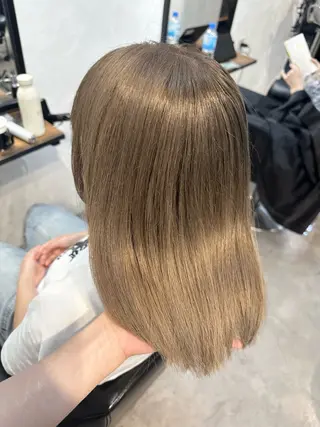 ミディアム カラー 🫧シールエクステ/ カラー🫧アサミ️のヘアスタイル