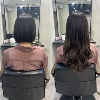 セミロング ヘアアレンジ ar+ ❤︎ maiのヘアスタイル