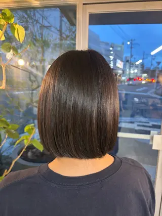 ショート donica所属・松阪 莉奈のヘアスタイル