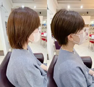 ショート カラー favorite b Charmeのヘアスタイル