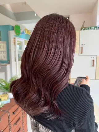 カラー Earth 重本隆之介のヘアスタイル