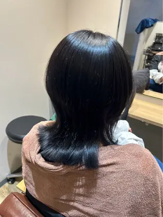 ミディアム カラー eim hair tiele 鶴川店【エイム ヘア ティエル】所属・町田市鶴川/アシ /MANAのヘアスタイル