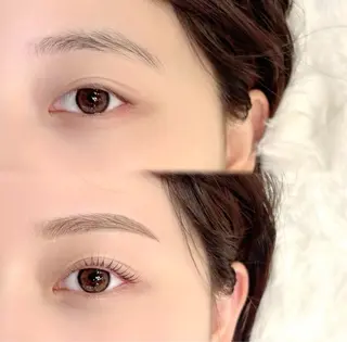 アイブロウ miu エクステ/LEDのマツエク・マツパデザイン