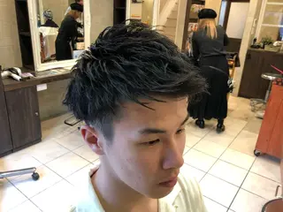 ショート パーマ 💈大人の渋髪💈 店長　大橋侑弥のヘアスタイル