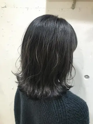 ミディアム カラー 🍑艶髪✖️暖色系 ✨momoka🍑のヘアスタイル