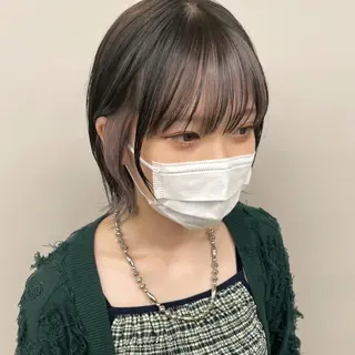 ショート バレイヤージュモデル 小林匠❤️‍🔥のヘアスタイル