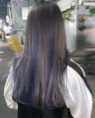 セミロング カラー ピンクベージュ/新潟 万代/高橋桃葉🍑のヘアスタイル