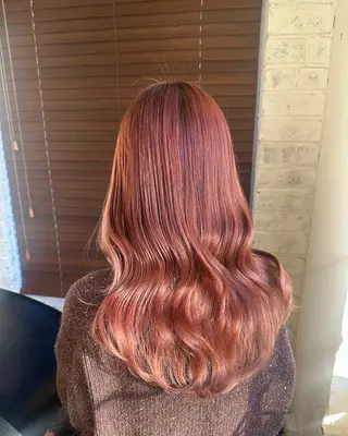 セミロング カラー 🪐レイヤー/美髪 カラー/加野彩果🪐のヘアスタイル