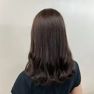 ロング カラー ヘアアレンジ 🤍韓国ヘア特化 🤍力丸🤍のヘアスタイル
