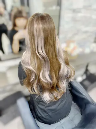 ロング 💎エクステ× 🩵ブリーチBIZEのヘアスタイル