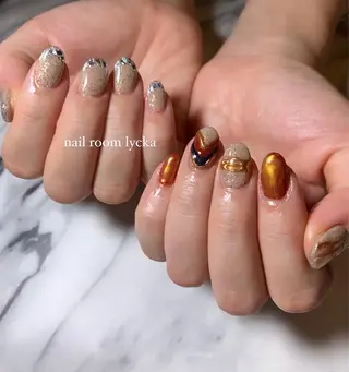 ネイル ﾈｲﾙﾙｰﾑﾘｯｶ 𝐦𝐚𝐲𝐮のネイルデザイン