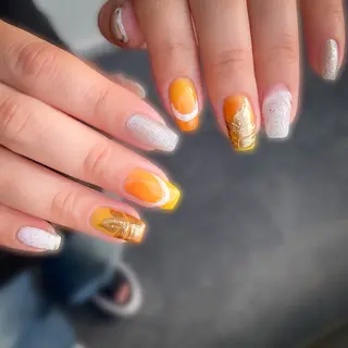 ネイル &.nail/ ニュアンス/持込み可のネイルデザイン