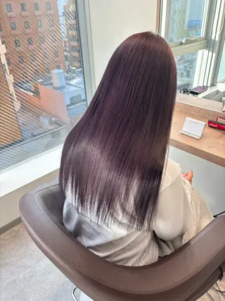 ロング 吉澤 愛心のヘアスタイル