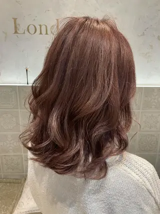 ミディアム カラー Kanami/韓国風 /艶カラーのヘアスタイル