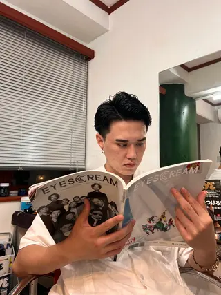 パーマ メンズ Do.所属・加藤 蓮のヘアスタイル