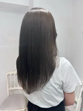 ロング カラー CreBiA🫧名駅 馬場のヘアスタイル