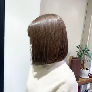 ショート ショート、ボブ/ 川鍋薫のヘアスタイル