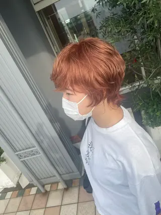 ショート カラー 佐々木 麻純のヘアスタイル