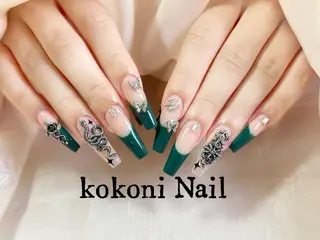 ネイル 小 雨のネイルデザイン