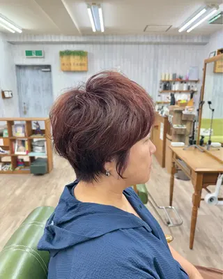ショート 西八王子美容院所属・スミ 武則のヘアスタイル