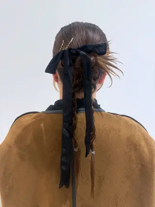 ヘアアレンジ 🐰美髪カラー／ア レンジ🐰きょかのヘアスタイル