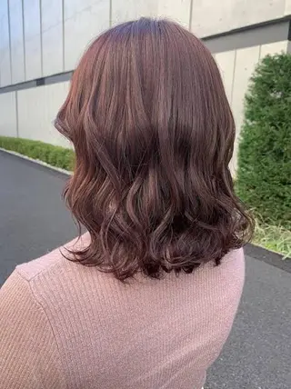 カラー air-AZABU所属・かわて きらたのヘアスタイル